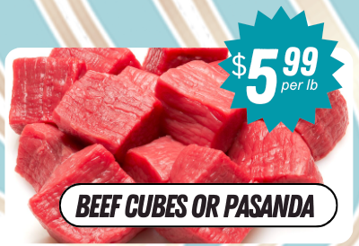 Beef Bues or Pasanda /lb